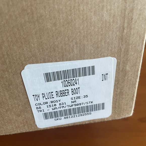 SOLD Christian Louboutin Toy Pluie Rubber Girls Boot - US 4 Kids - Picture 12 of 12